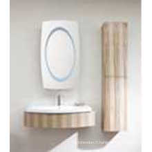 Cabinet de vanité de salle de bains en bois de chêne nouvelle armoire de salle de bains de meubles de salle de bains de conception de meubles de modèle (JN-8810210)